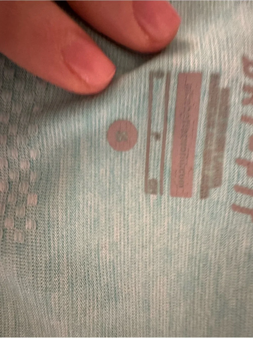 Nike Dri-Fit Light Blue Women's Running Top